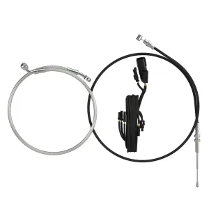 10 Moto Handlebar Risers Install Kit, Black