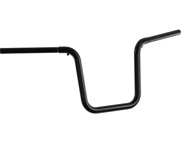 10" Ape Hanger Handlebar Kit - Gloss Black