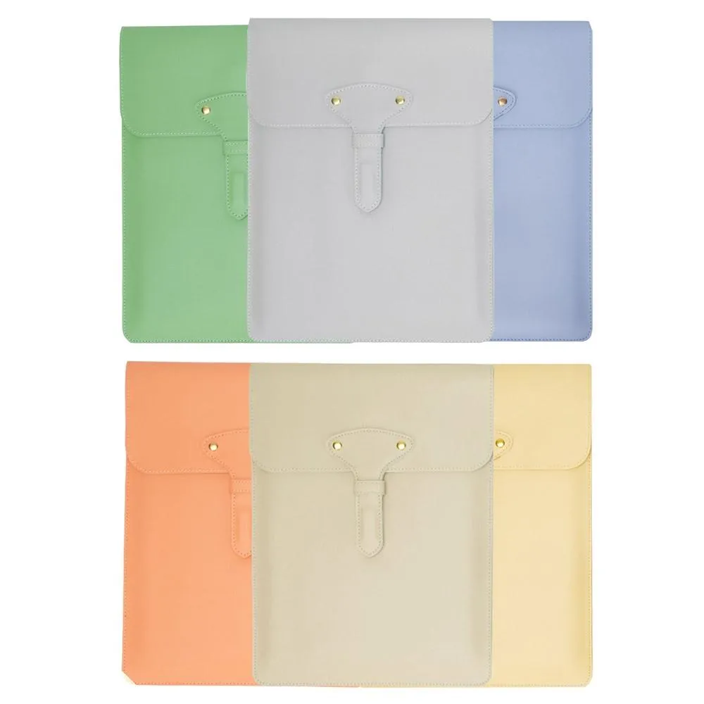 3-in-1 Waterproof Leather Laptop Liner Bag - 13 Inches