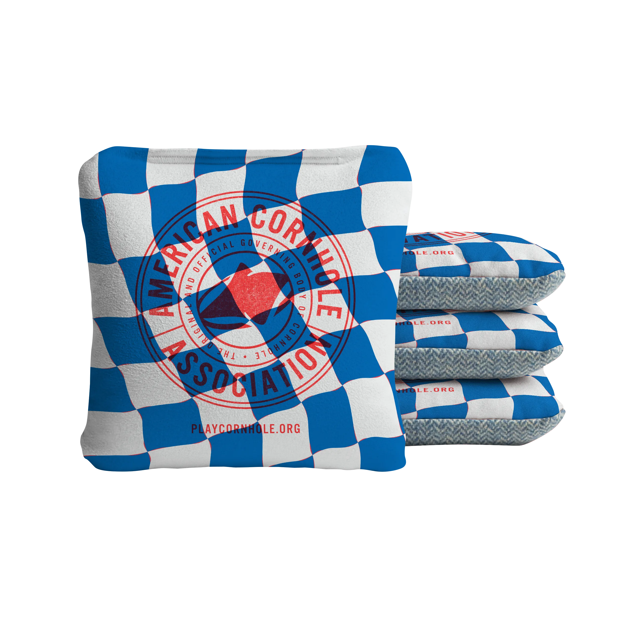 ACA Checkered Flag Synergy Soft Cornhole Bags