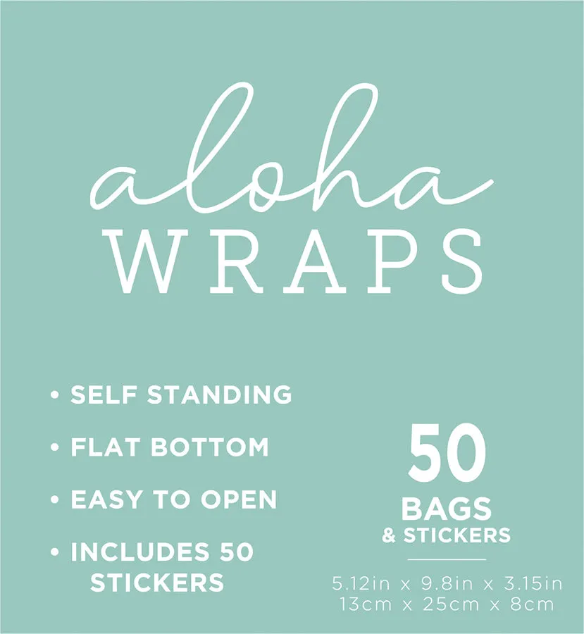 *Aloha Wraps Bird of Paradise Lunch Bags