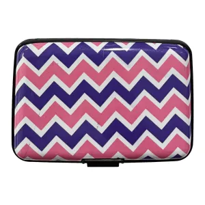 Aluminum Card Wallet - Unique and Durable - Pink & Purple