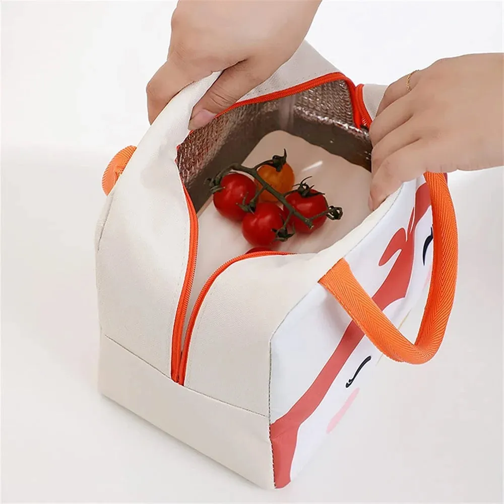 Aluminum foil thick thermal insulation bag for kids (Tiger) 1 pc