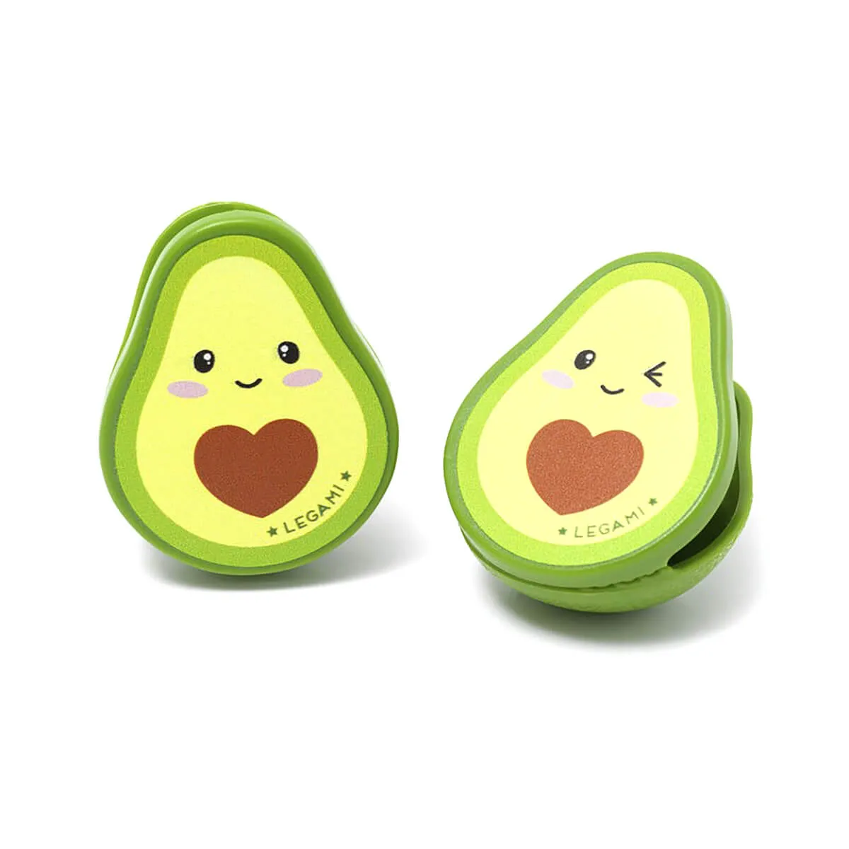 Avocado Set Of Bag Clips by Legami