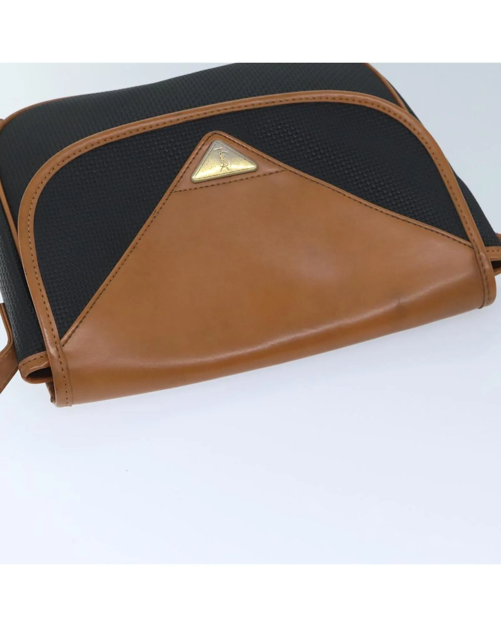 Black PVC Shoulder Bag