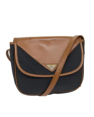 Black PVC Shoulder Bag