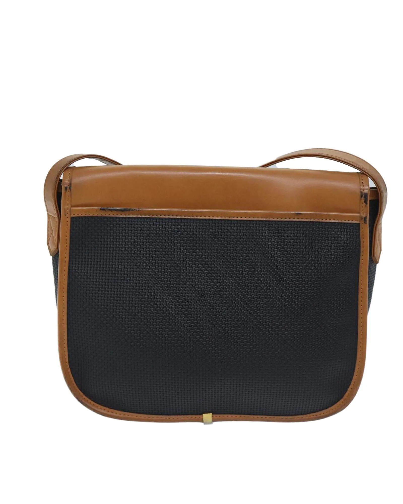 Black PVC Shoulder Bag