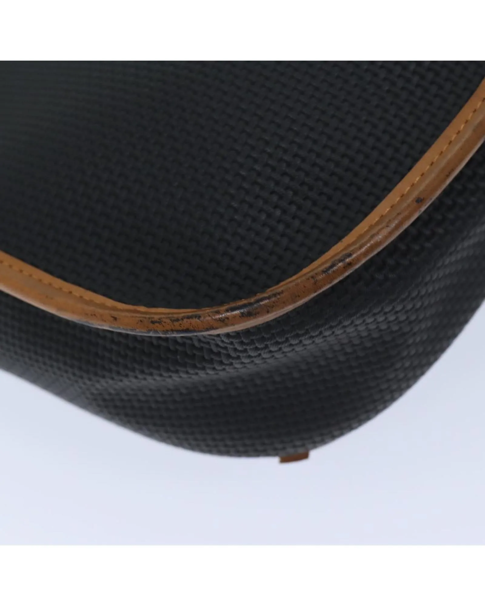 Black PVC Shoulder Bag