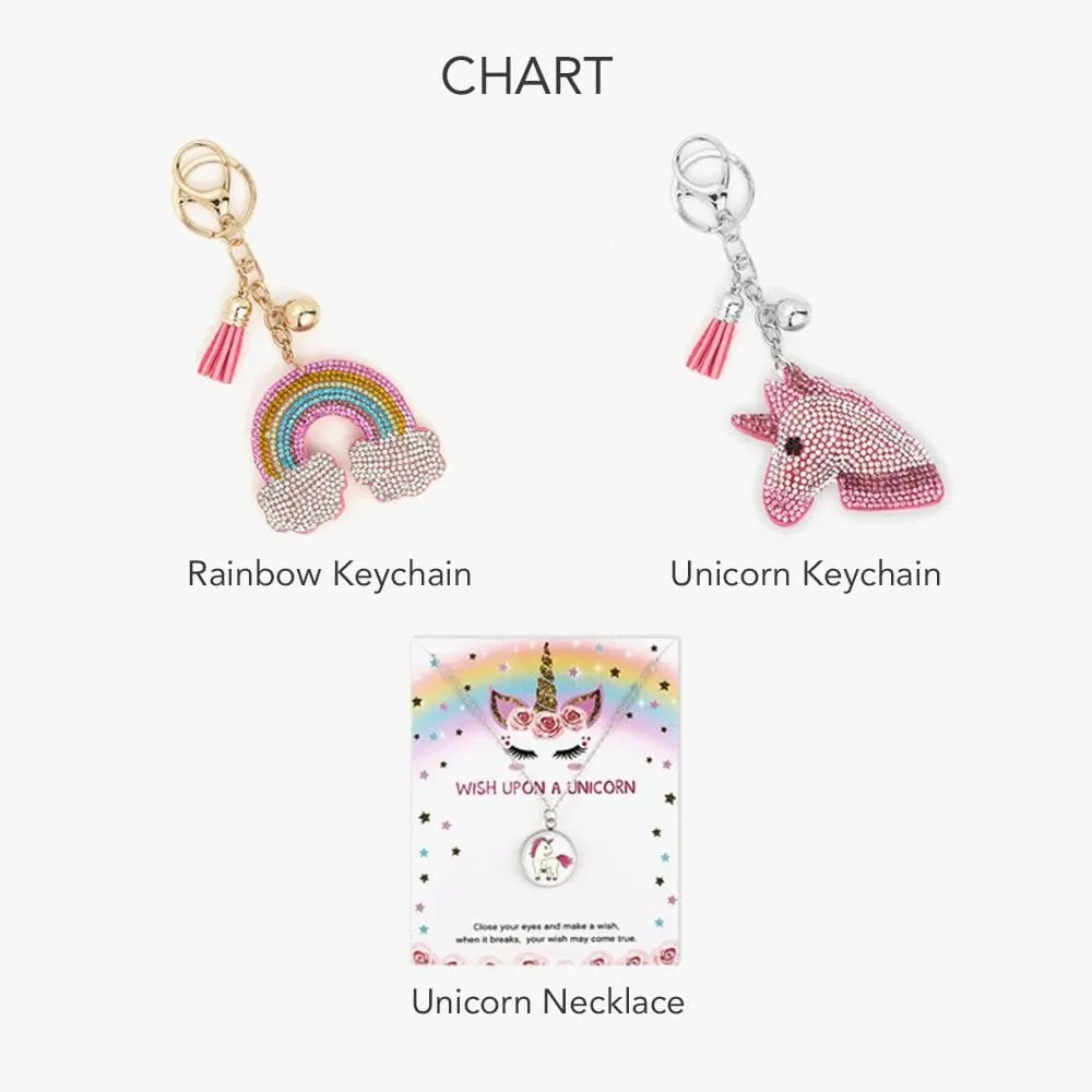 Blue Unicorn Personalized Drawstring Sack