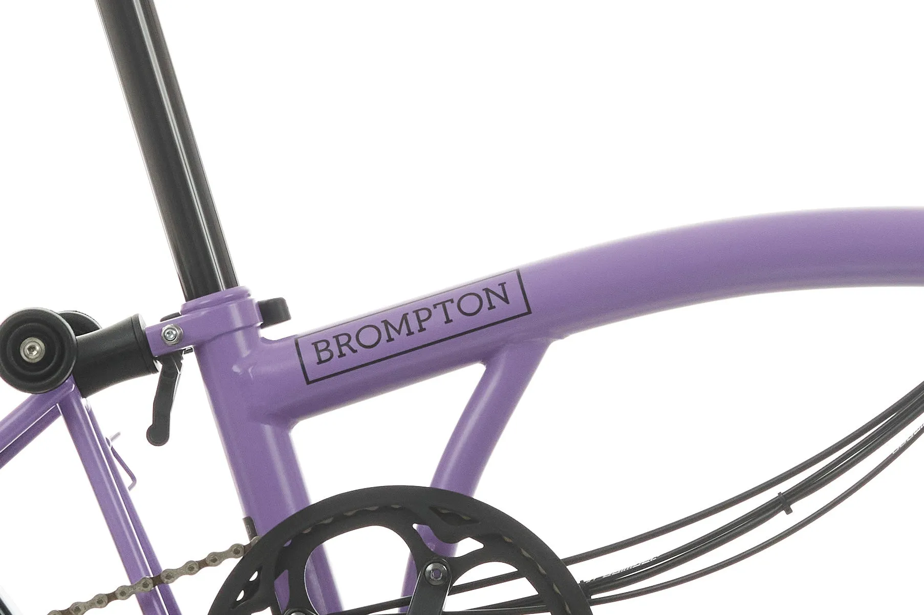 Brompton C Line Explore - 6-Speed - Seasonal Colour - Pop Lilac - No Rack