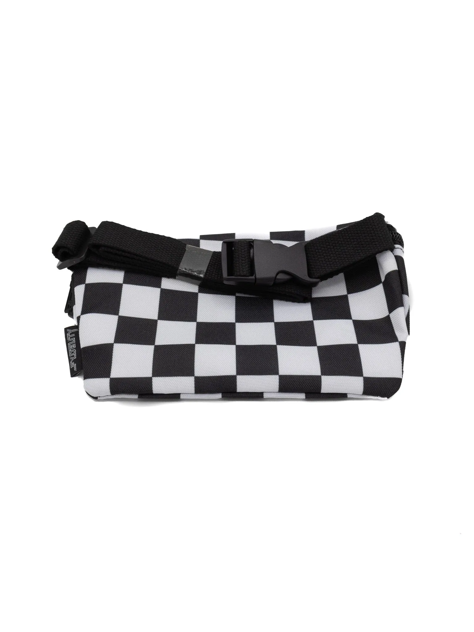 Checkered Ultra Slim Fanny Pack