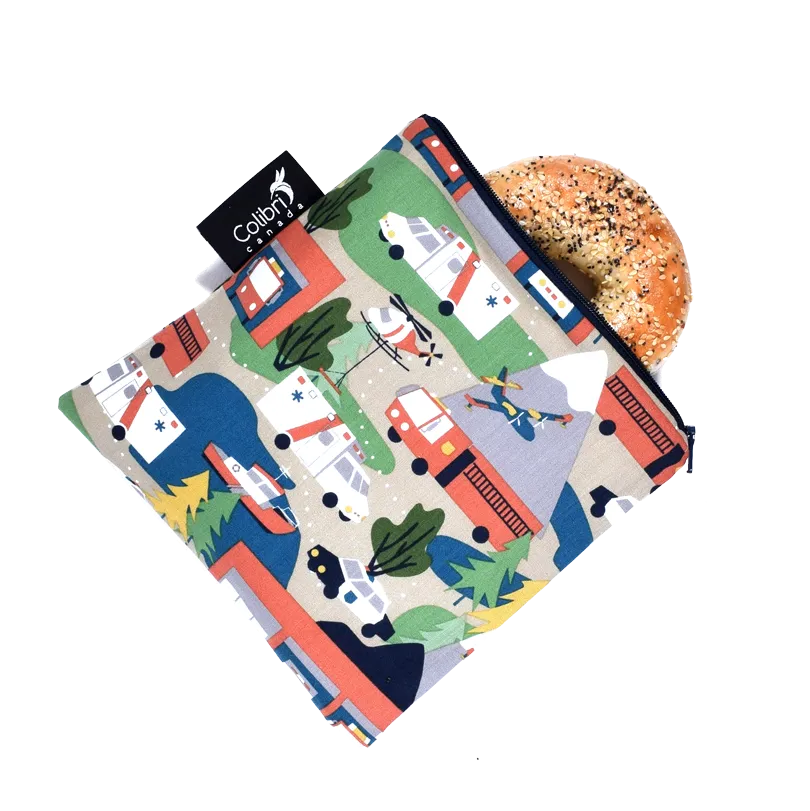 Colibri Canada - Reusable Snack Bag - Assorted and Various Designs