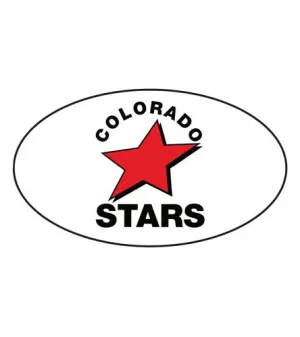 Colorado Stars Logo Sticker