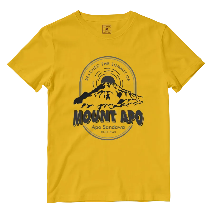 Cotton Shirt: Reached Mt Apo