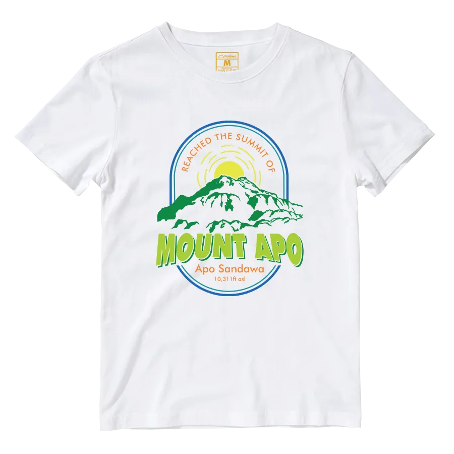 Cotton Shirt: Reached Mt Apo