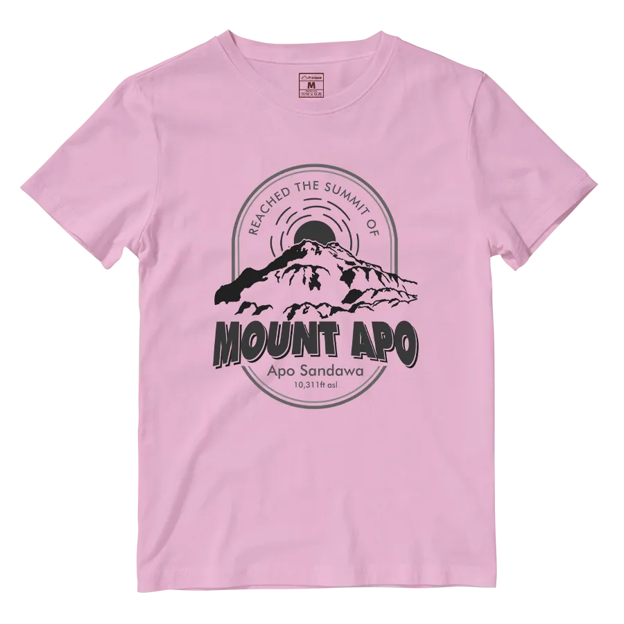 Cotton Shirt: Reached Mt Apo