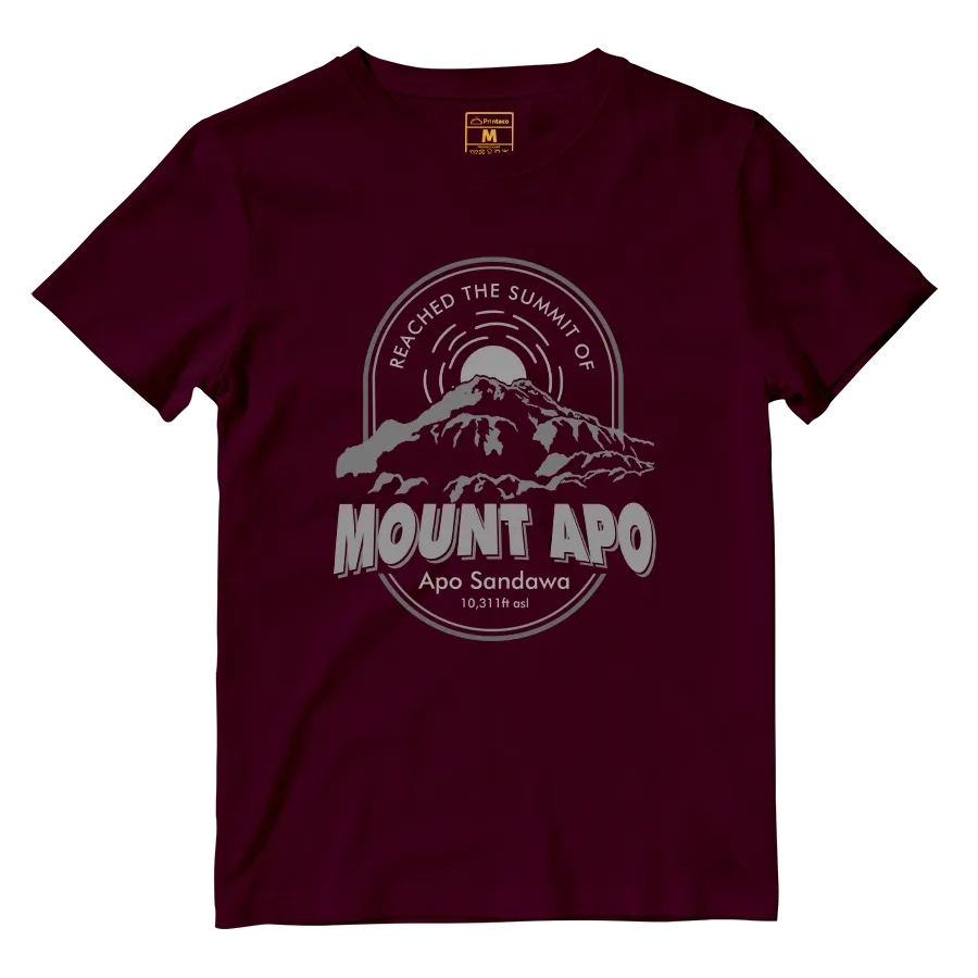 Cotton Shirt: Reached Mt Apo