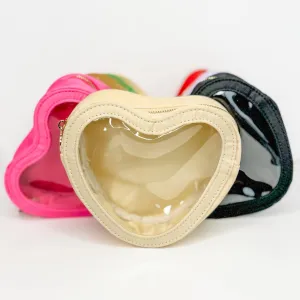 Cream Heart Bags