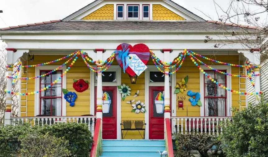 DIY House Bead Garland Stringing KIT