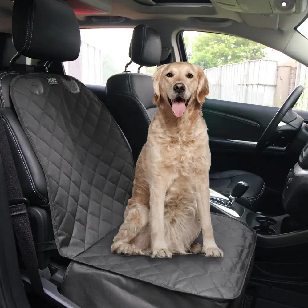 Dog Car Seat Covers 100% Waterproof Pet Cat Dog Carrier Mat Seat Cover for Cars Trucks and Suv Front Seat