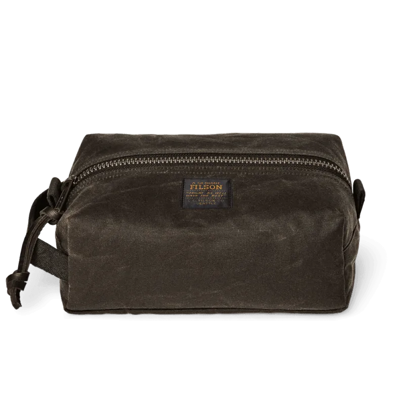 Filson - Tin Cloth Travel Kit in Otter Green
