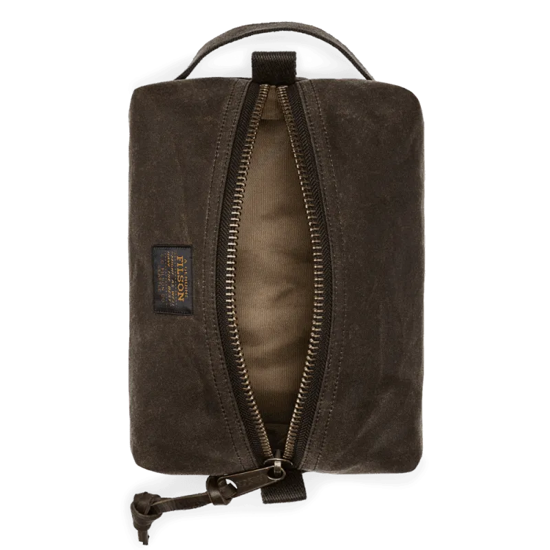 Filson - Tin Cloth Travel Kit in Otter Green