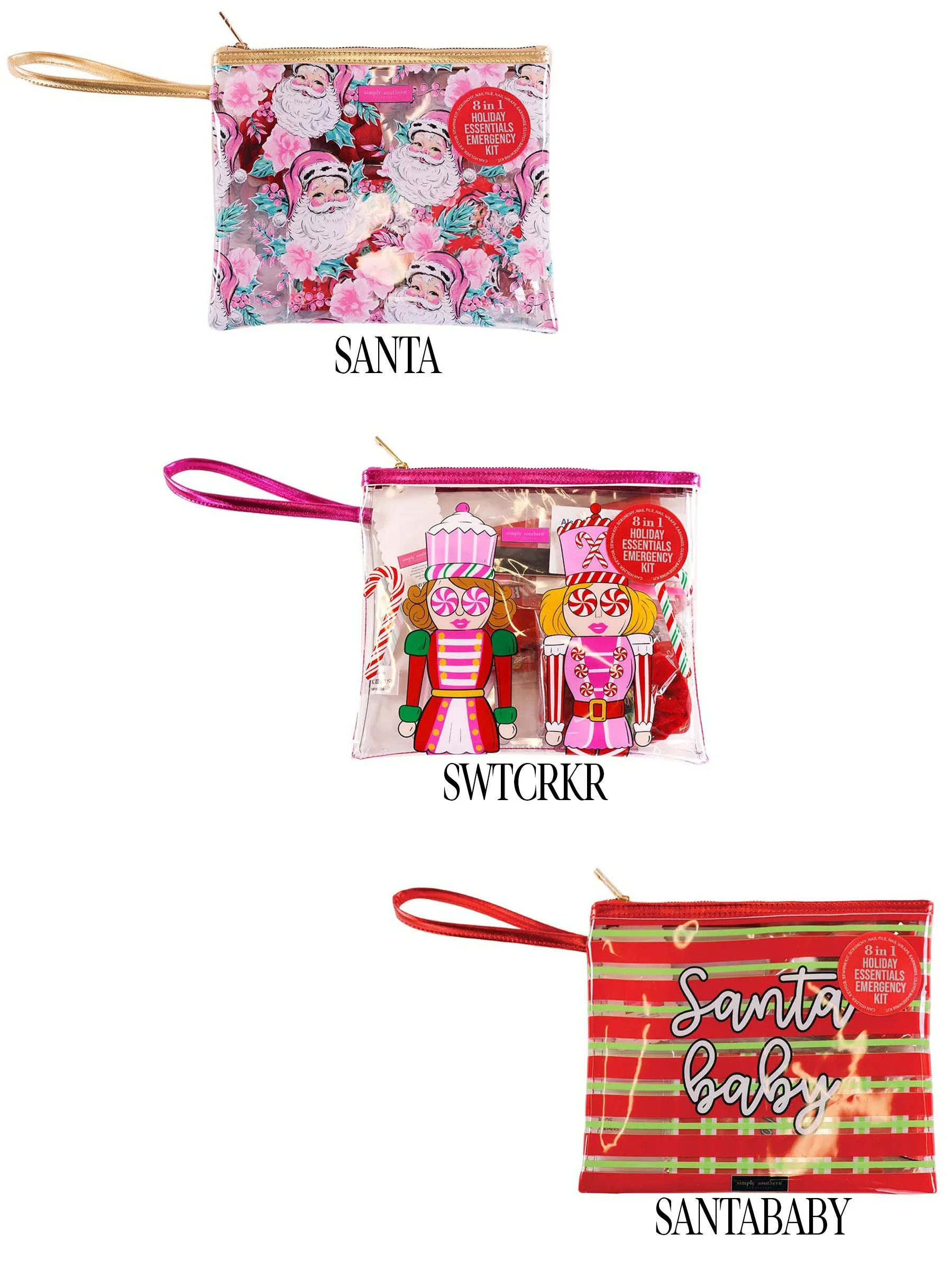 Fun Festive Zip Bags