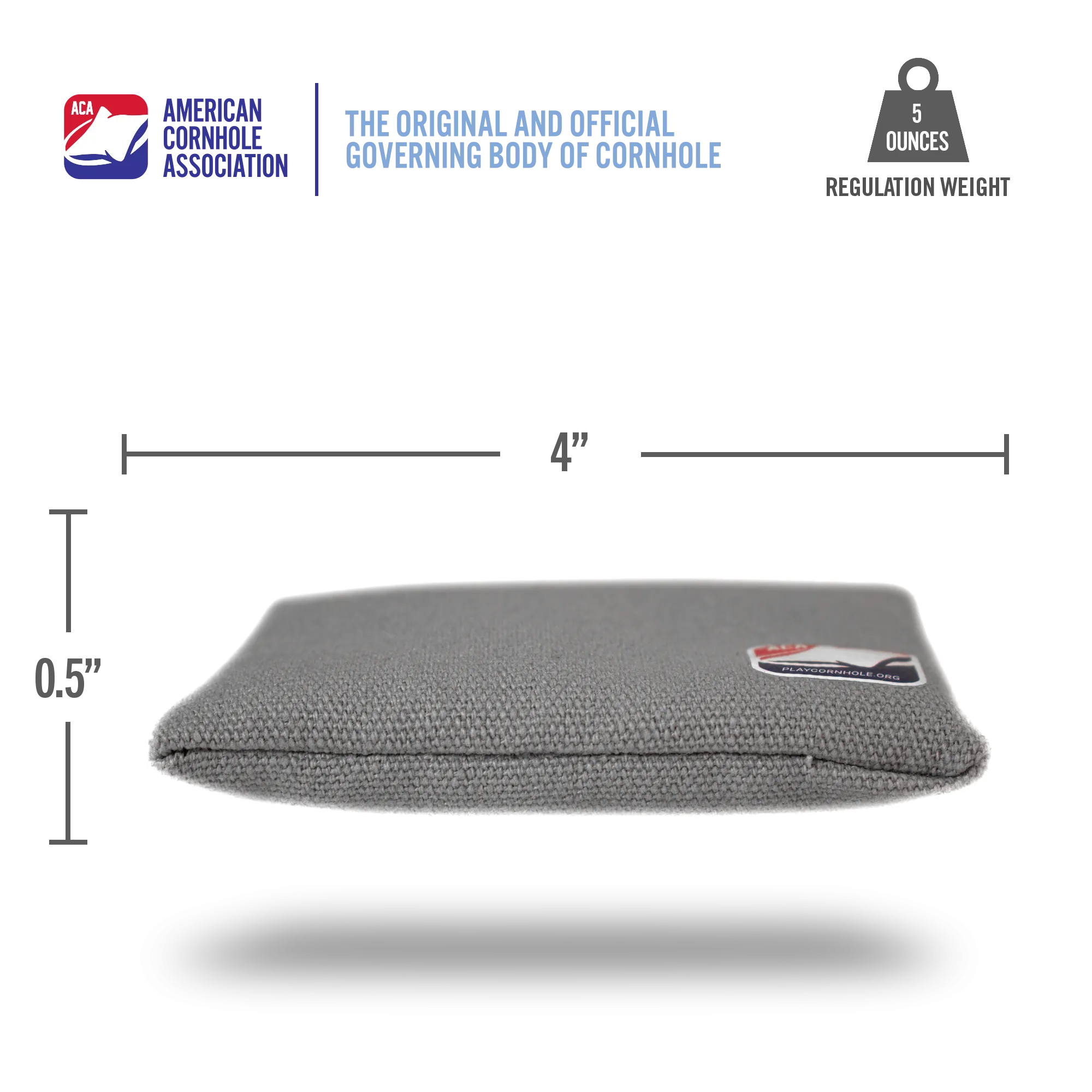 Gray Daily 44x Cornhole Bags