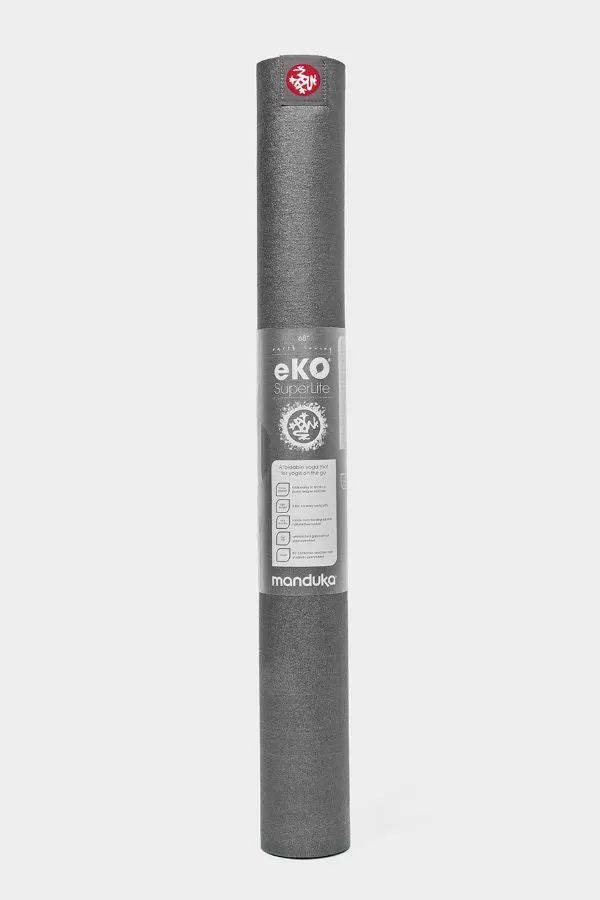 MANDUKA // EKO SUPERLITE TRAVEL YOGA MAT - 1kg - CHARCOAL