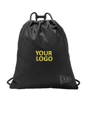 New Era Game Day Custom Cinch Sacks, Black