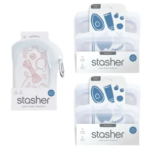 On-the-go 5 Piece Reuseable Bag Bundle