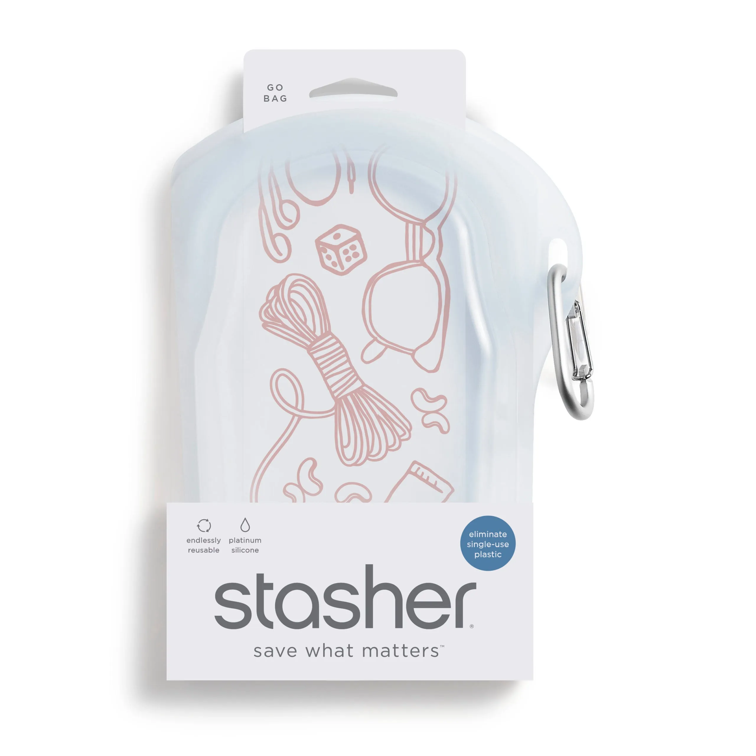 On-the-go 5 Piece Reuseable Bag Bundle