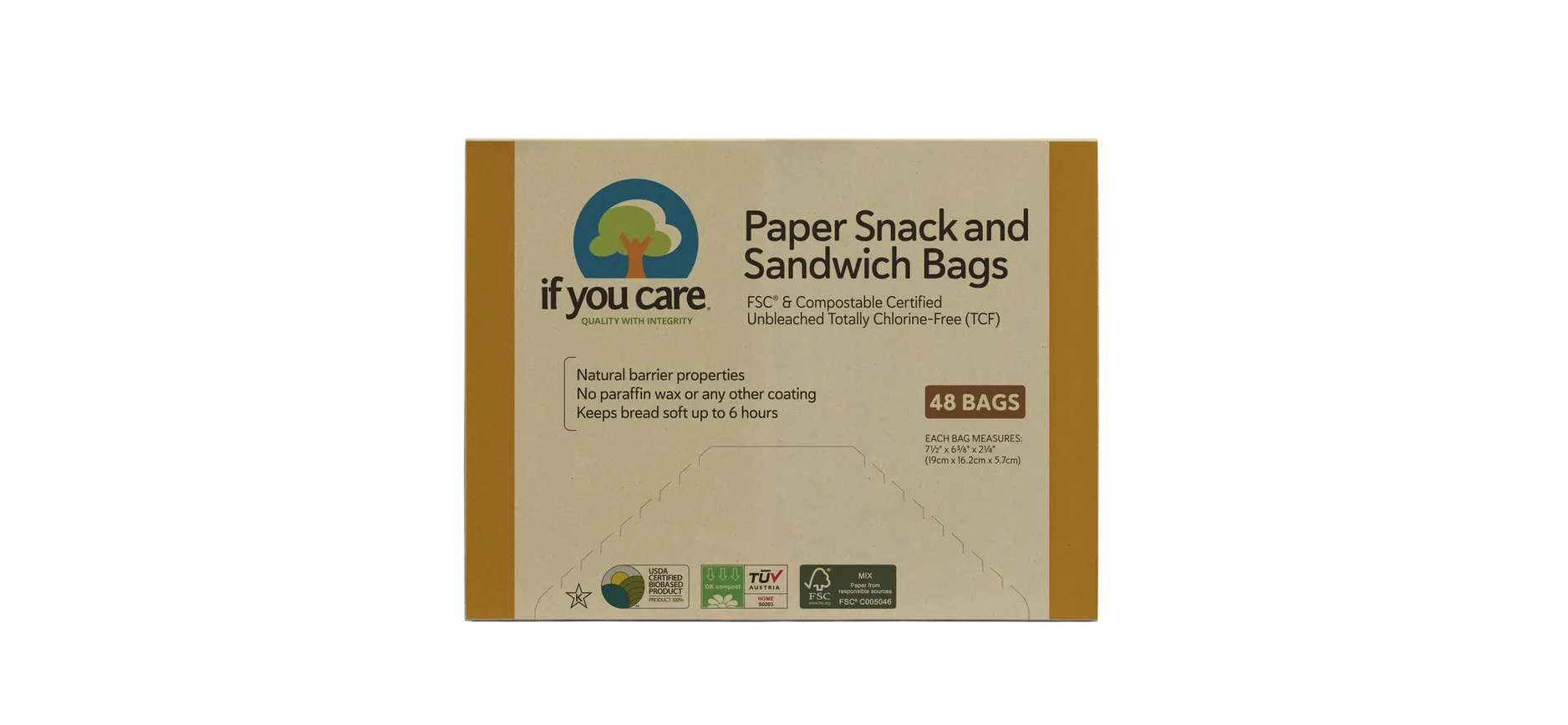Paper Snack and Sandwich Bags