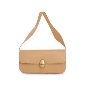 Phoenix Baguette Bag in Oat Milk