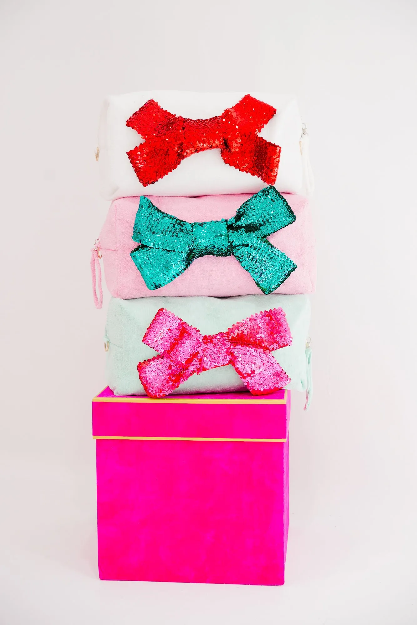 SEASON TO SPARKLE LARGE TERRY BAGS