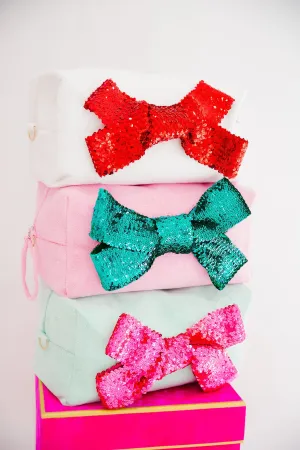 SEASON TO SPARKLE LARGE TERRY BAGS