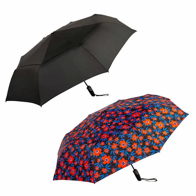 ShedRain Windpro Compact Umbrella, 2-pack