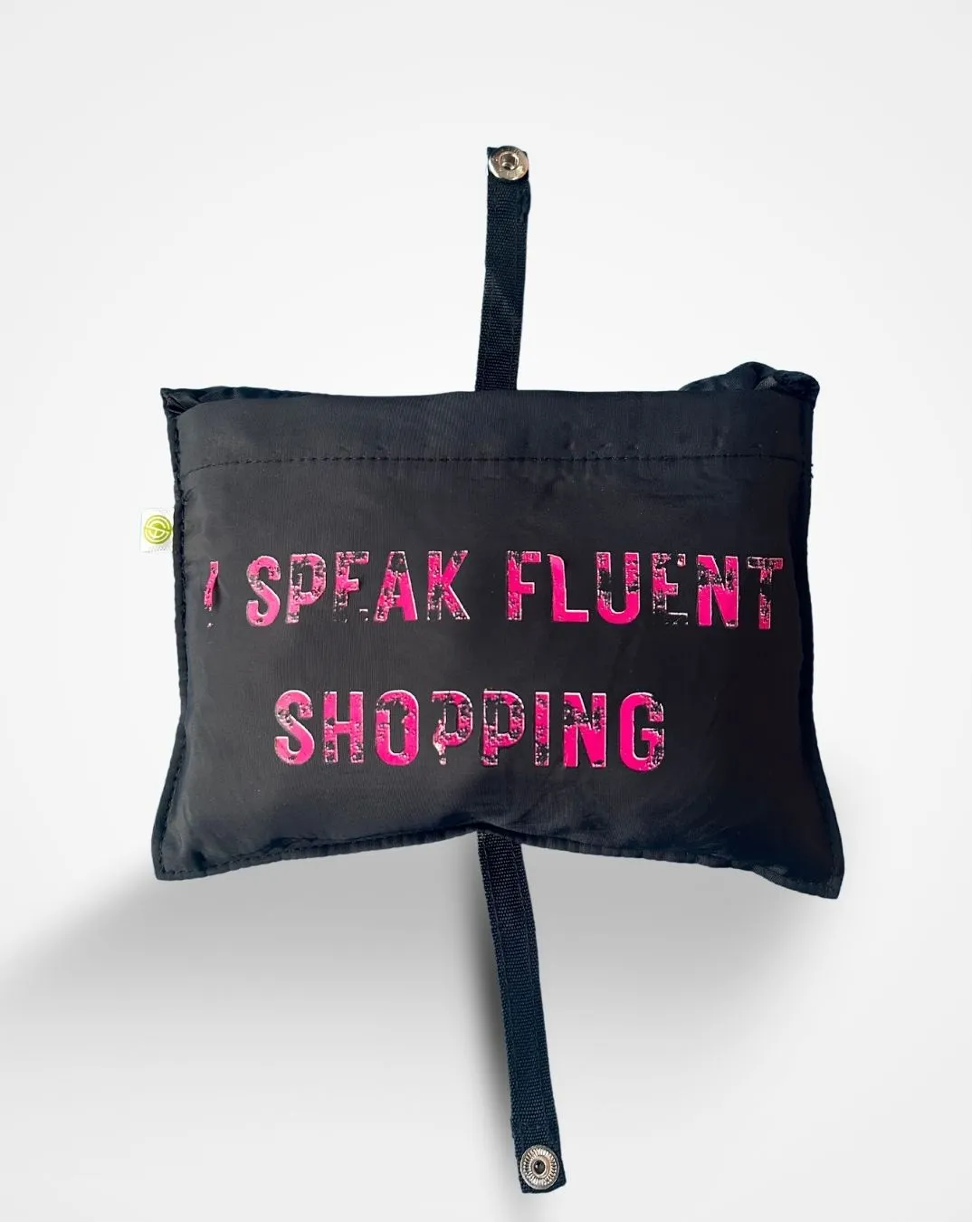 ShopEase Convertible Nylon Folding Shopping Bag