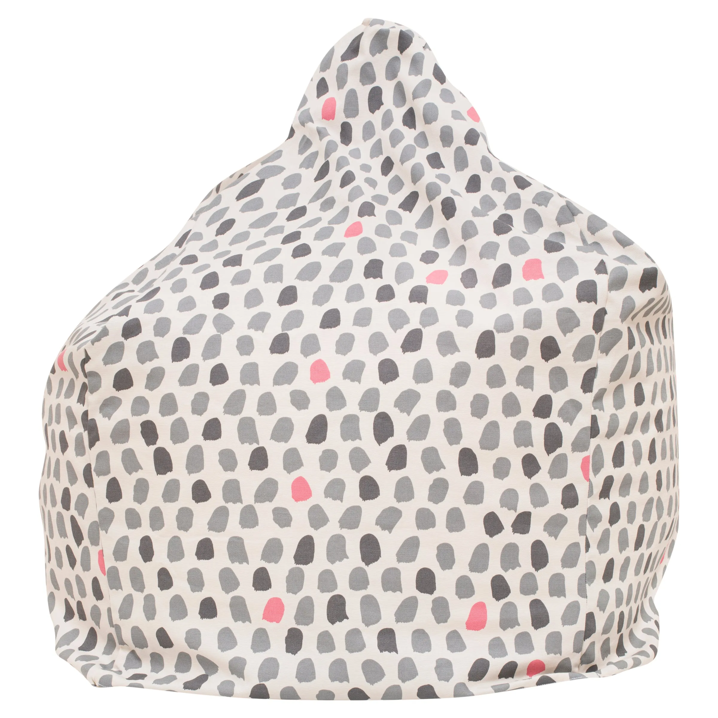 Splotches Bean Bag - Pink & Grey