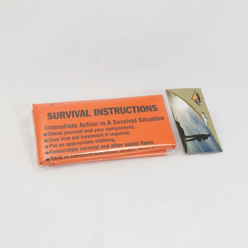 Survival: Emergency Survival P.V.C Bivi Bag. New. Orange.