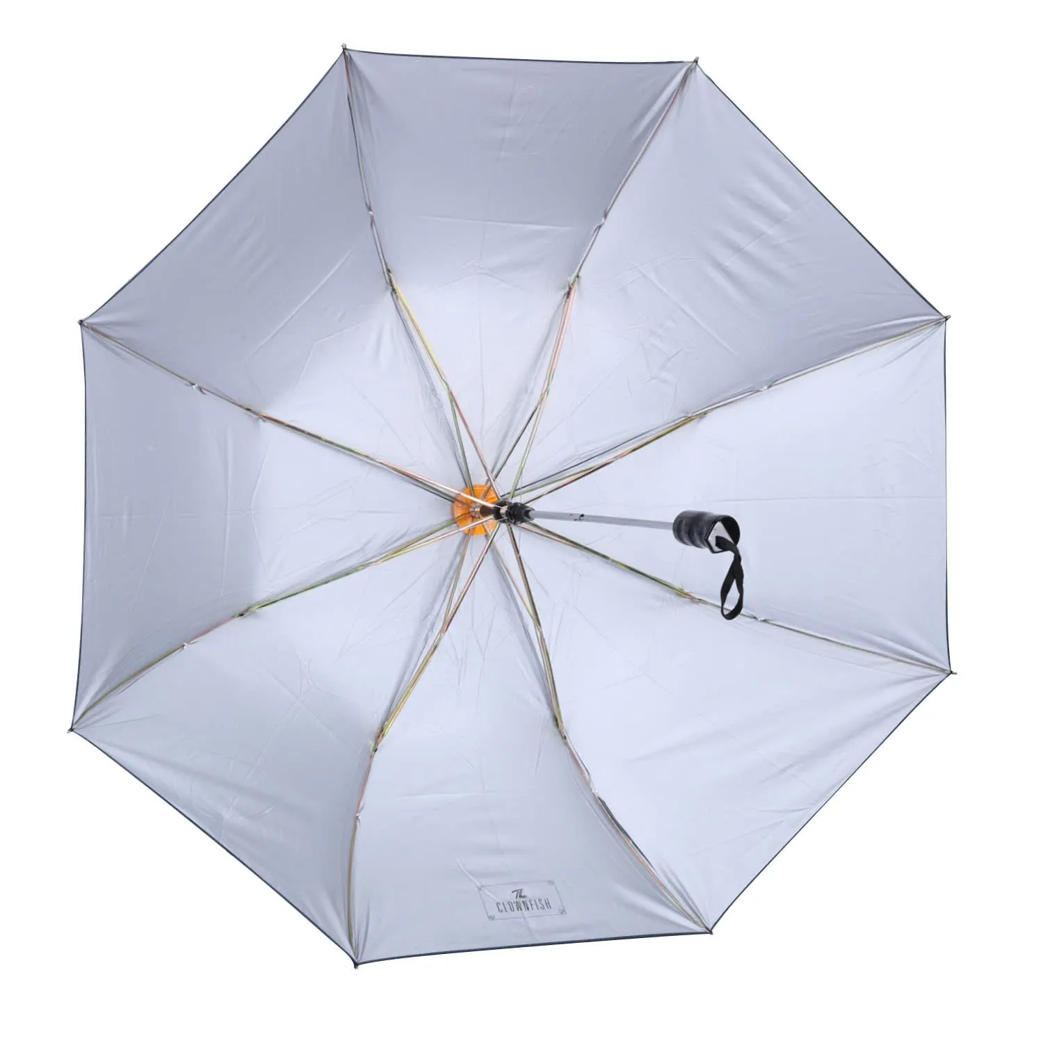 THE CLOWNFISH Umbrella Drizzle Series 2- Fold Auto Open Waterproof Pongee Umbrellas For Men and Women (Checks Design- Dark Pink)