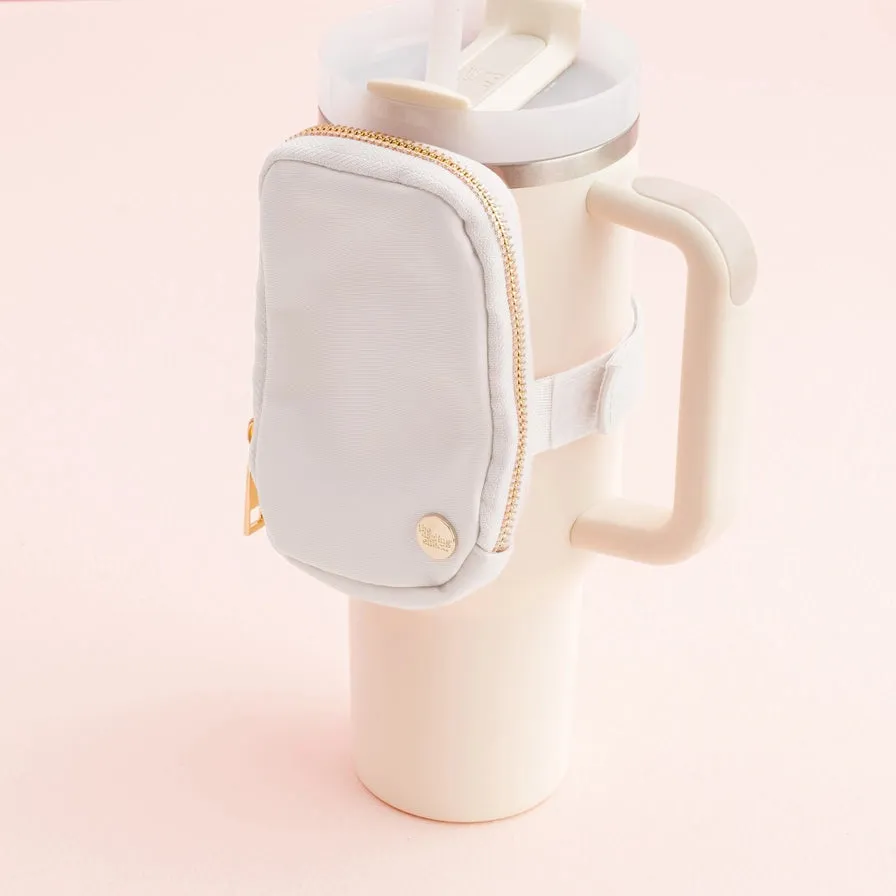 The Darling Effect Tumbler Fanny Pack - White
