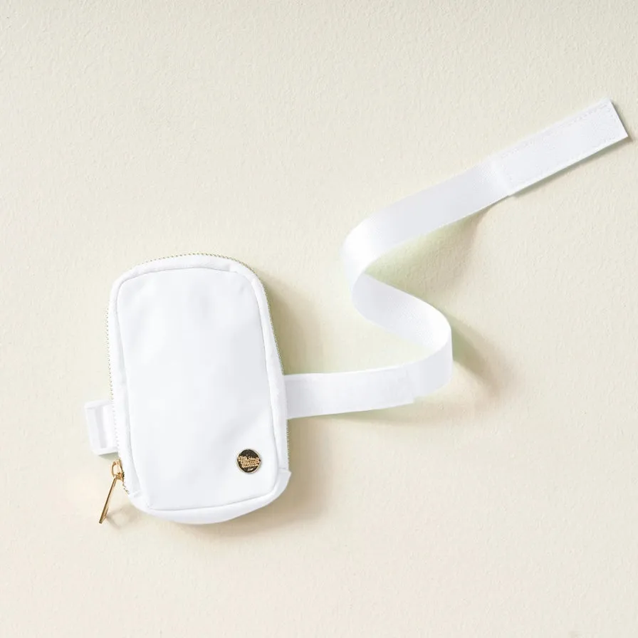 The Darling Effect Tumbler Fanny Pack - White