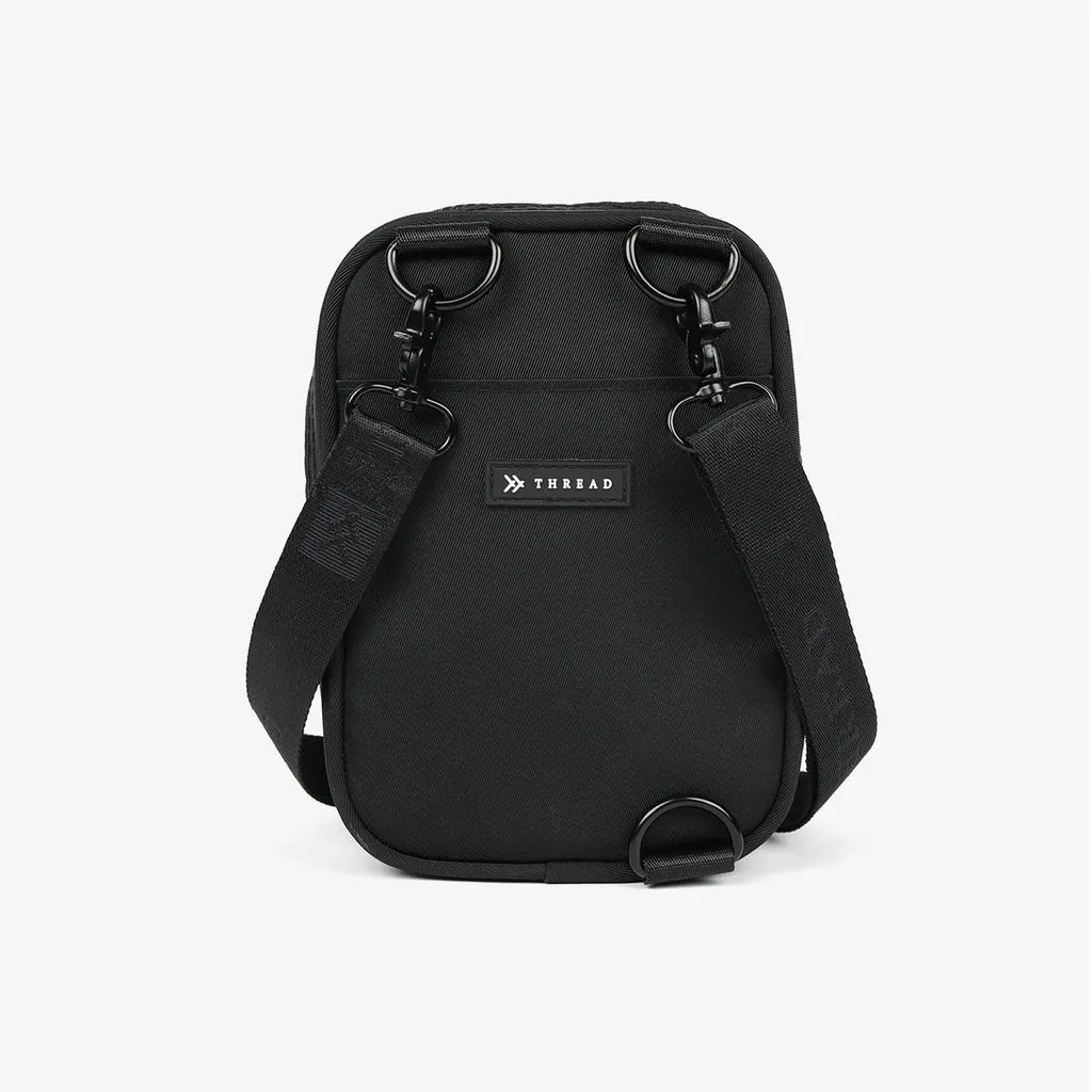 Thread Black Crossbody Bag - Black