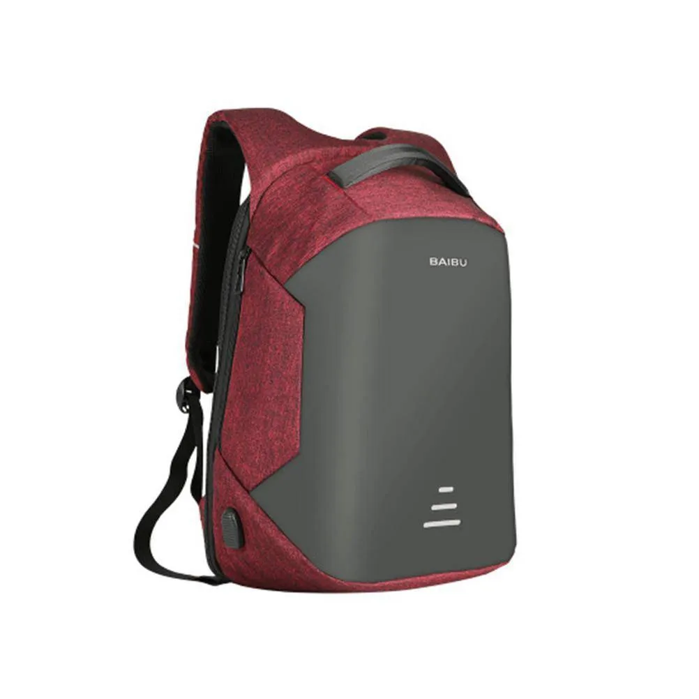 Waterproof Charging Backpack Business Satchel Bag with USB Charging Port