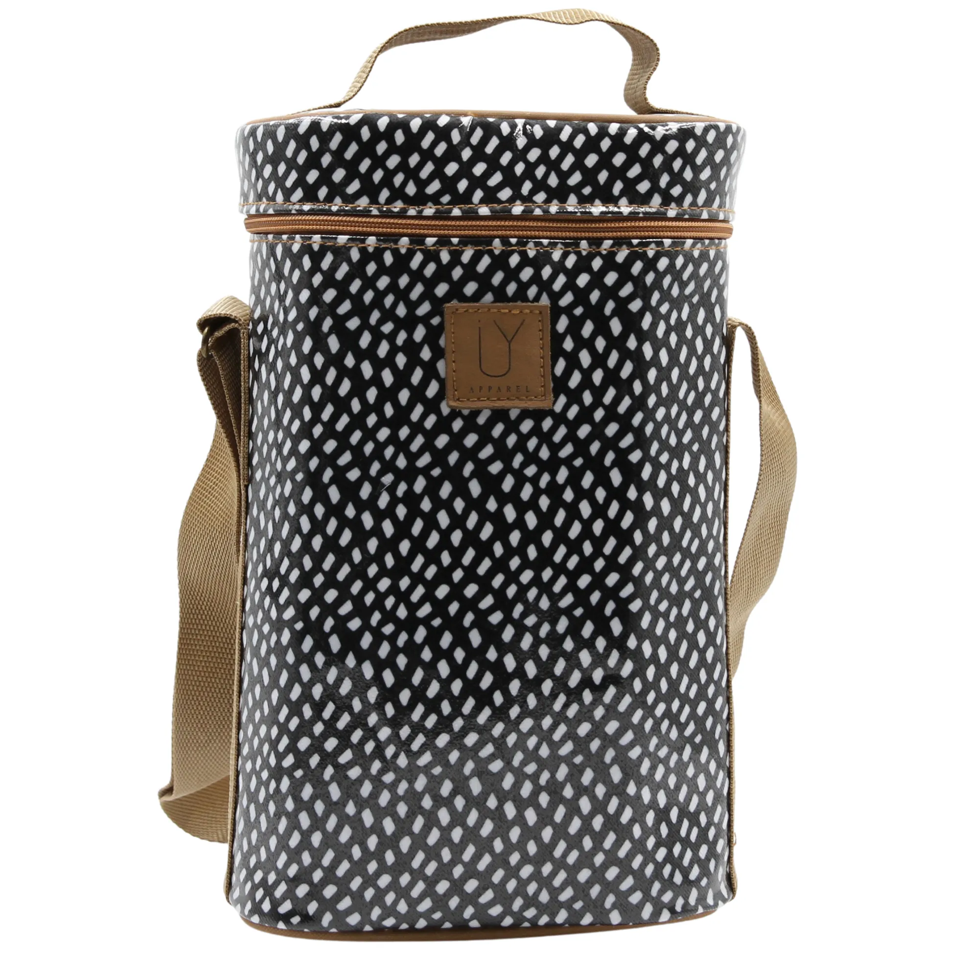 Wine Cooler - Scatter White on Black